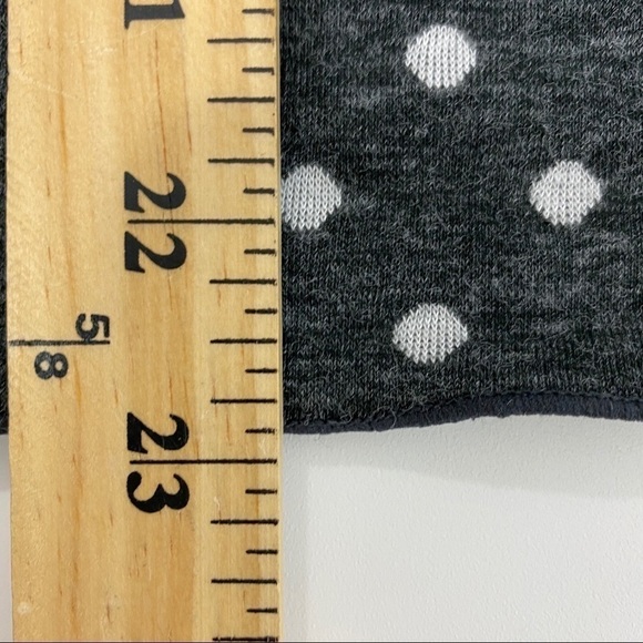 Trisha Tyler S Polka Dots Long Sleeve Knit Top - Picture 10 of 13